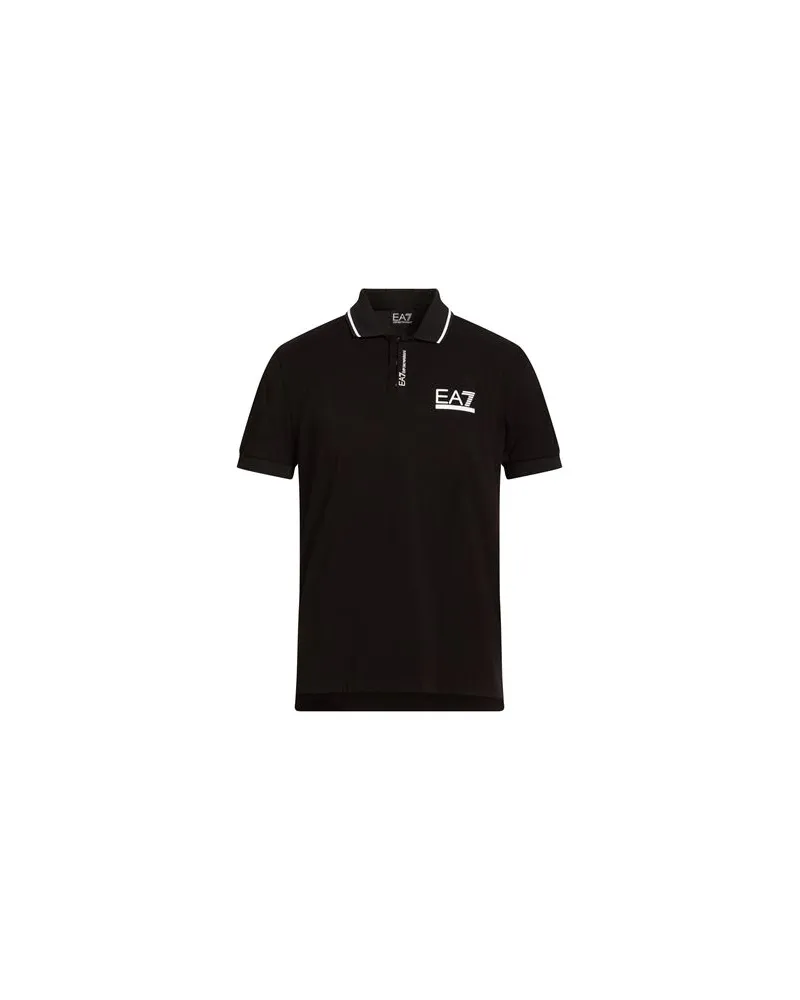 EA7 TOPS - Poloshirtsauf YOOX.COM Schwarz