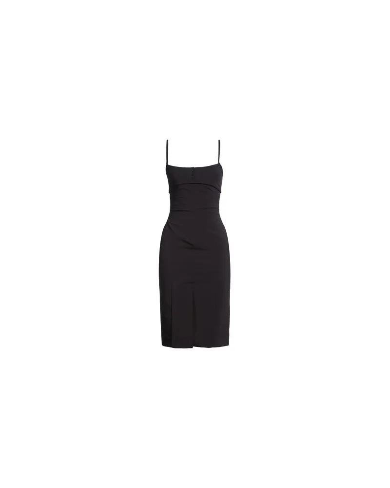 PRISCAVera KLEIDER - Midi-Kleiderauf YOOX.COM Schwarz