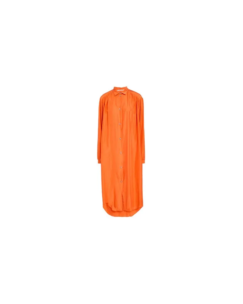 Pomandère KLEIDER - Midi-Kleiderauf YOOX.COM Orange