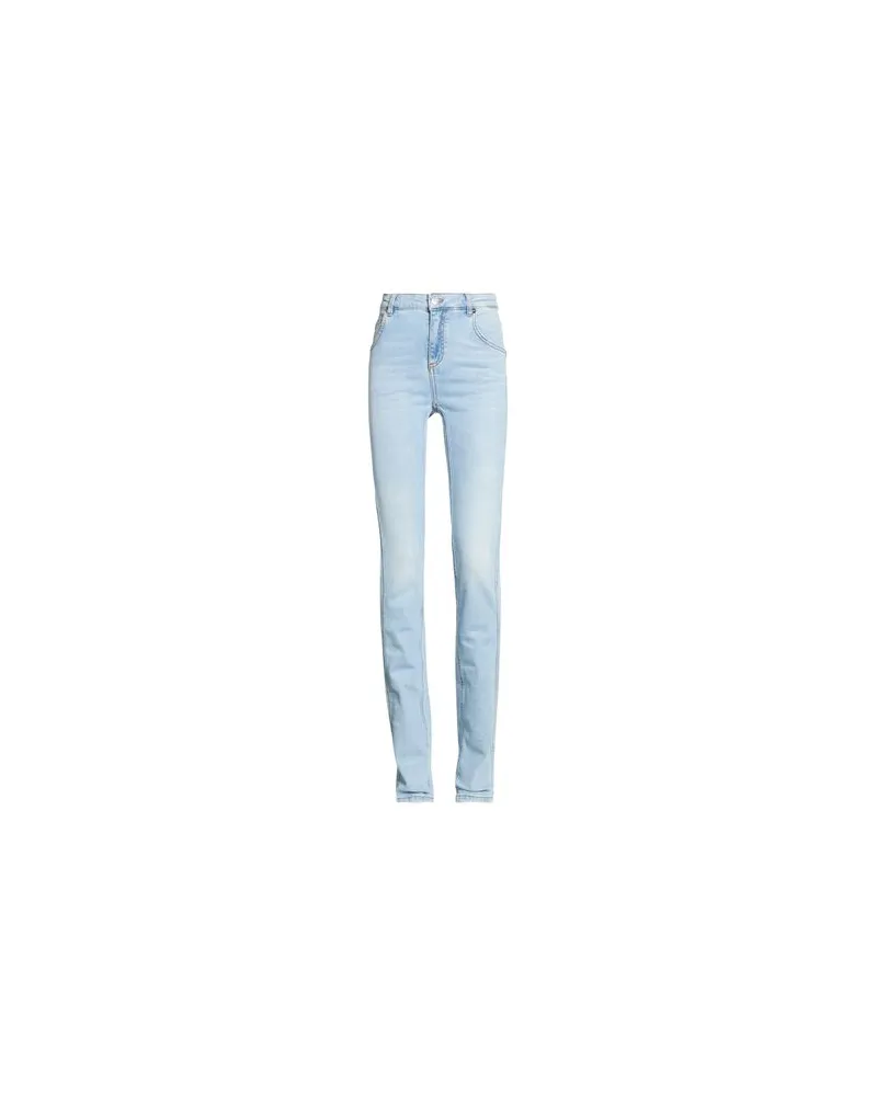 Blumarine HOSEN & RÖCKE - Jeanshosenauf YOOX.COM Blau