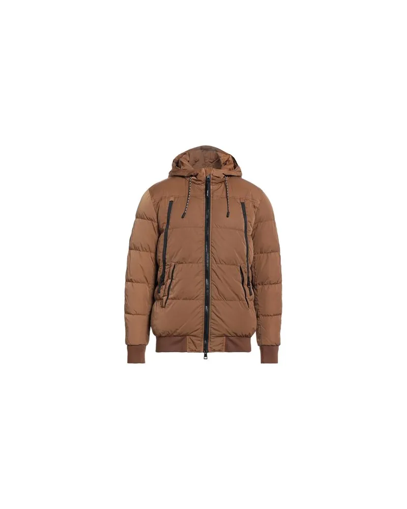 PMDS PREMIUM MOOD DENIM SUPERIOR JACKEN & MÄNTEL - Pufferjacken & Daunenjackenauf YOOX.COM Braun