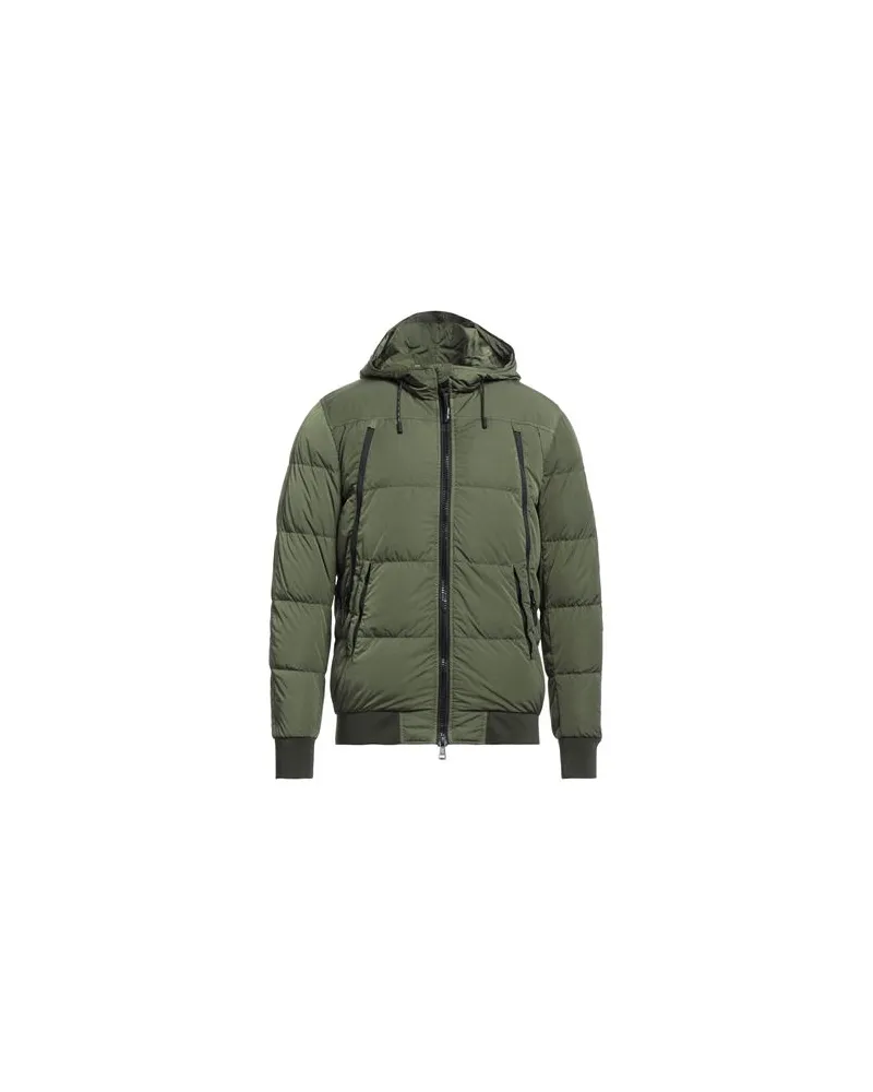 PMDS PREMIUM MOOD DENIM SUPERIOR JACKEN & MÄNTEL - Pufferjacken & Daunenjackenauf YOOX.COM Militärgrün