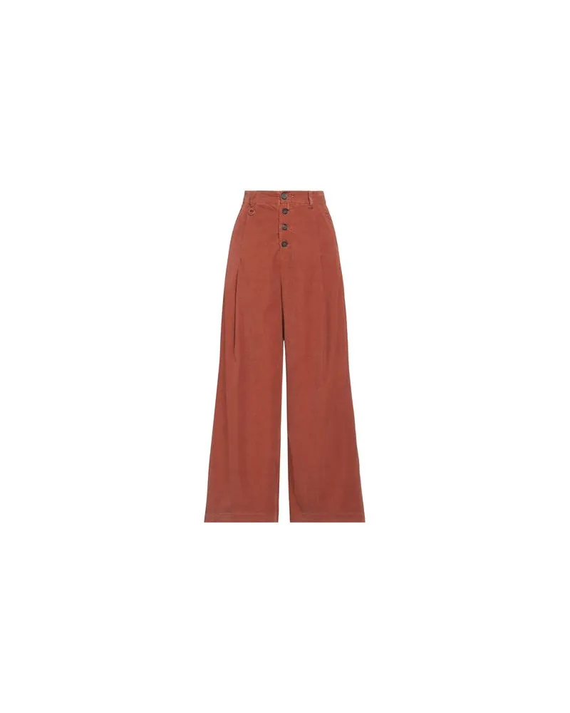 HIGH HOSEN & RÖCKE - Hosenauf YOOX.COM Schokobraun
