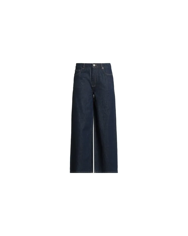 Fracomina JEANS - HOSEN & RÖCKE - Jeanshosenauf YOOX.COM Blau