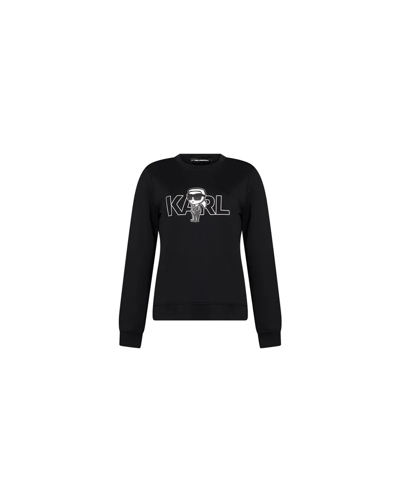 Karl Lagerfeld TOPS - Sweatshirtsauf YOOX.COM Schwarz