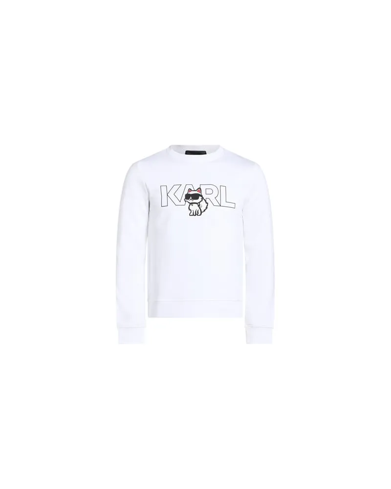 Karl Lagerfeld TOPS - Sweatshirtsauf YOOX.COM Weiß