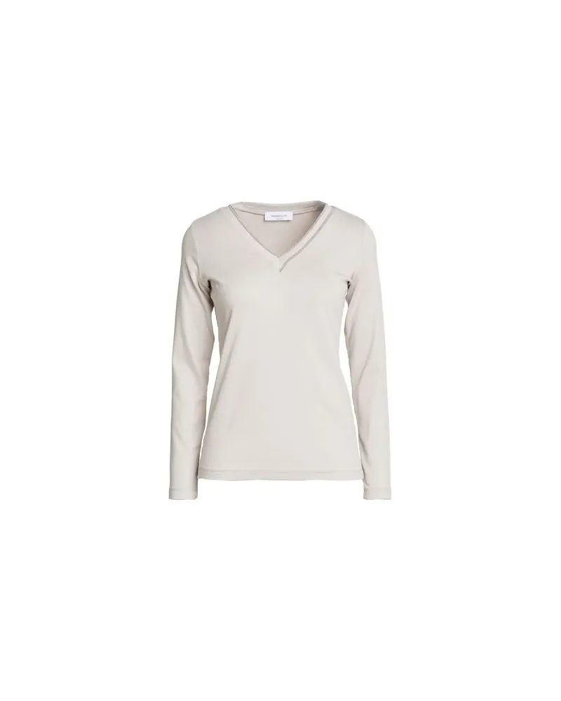 Fabiana Filippi STRICKWAREN - Pulloverauf YOOX.COM Hellgrau