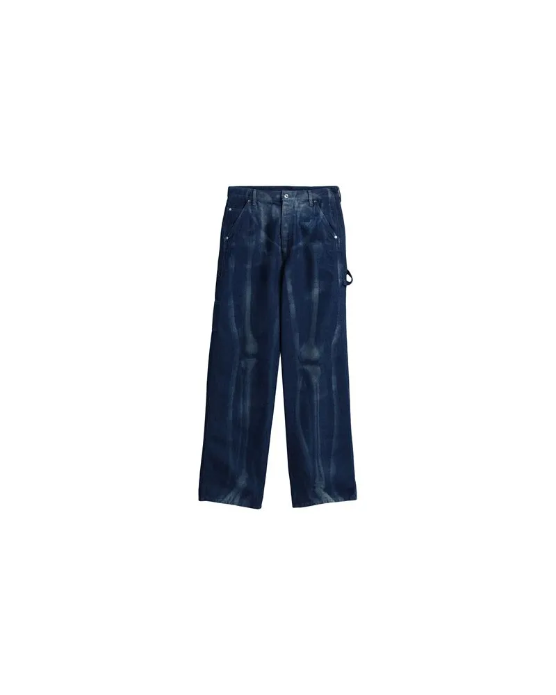 OFF-WHITE HOSEN & RÖCKE - Jeanshosenauf YOOX.COM Blau