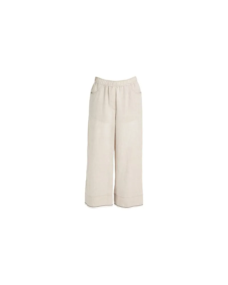 Brunello Cucinelli HOSEN & RÖCKE - Hosenauf YOOX.COM Beige
