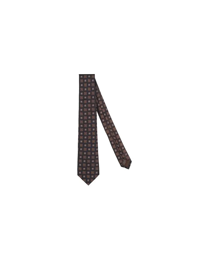 Canali ACCESSOIRES - Krawatten & Fliegenauf YOOX.COM Braun