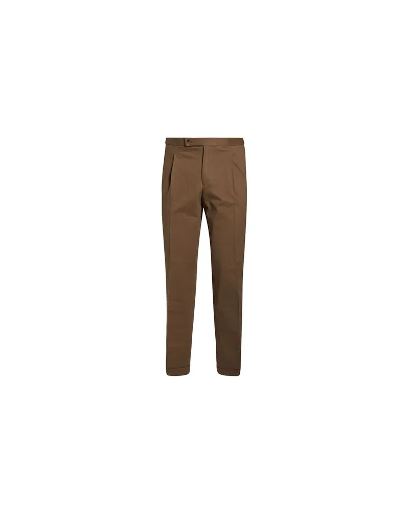Luigi Borrelli HOSEN & RÖCKE - Hosenauf YOOX.COM Khaki