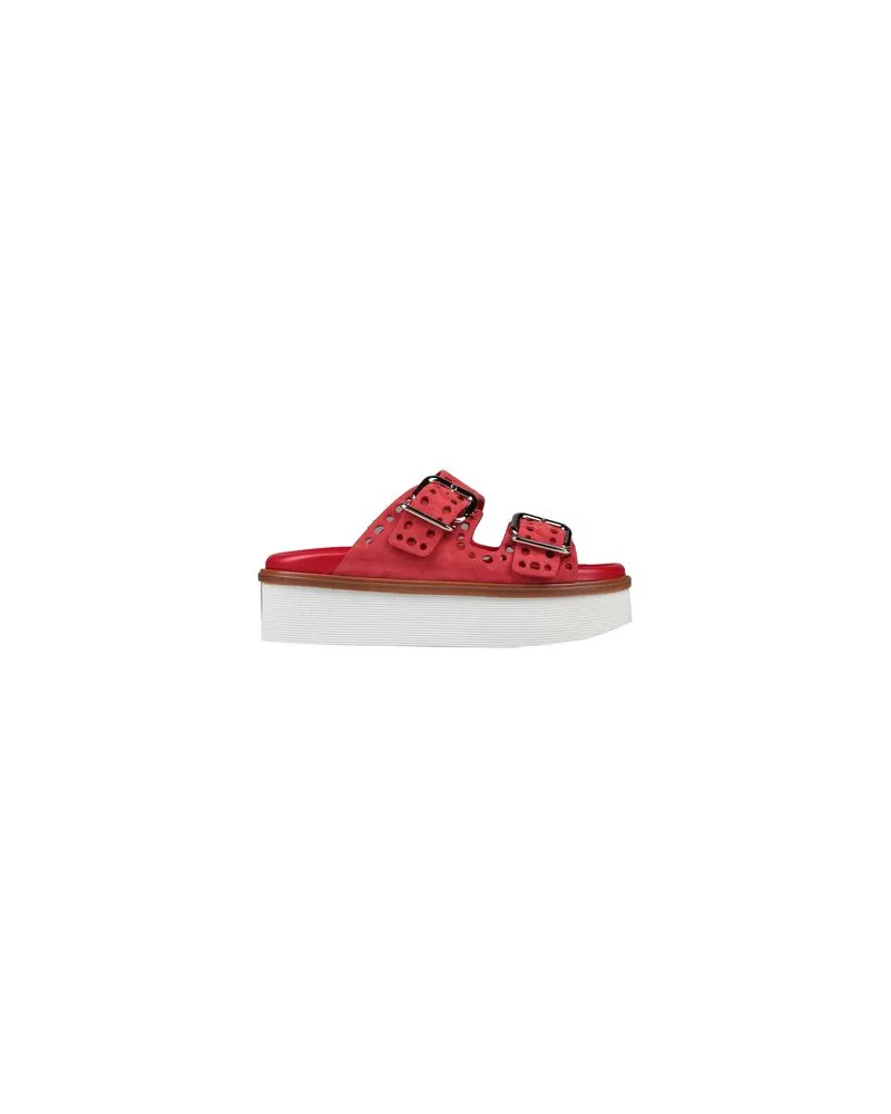 TOD'S SCHUHE - Sandalenauf YOOX.COM Rot