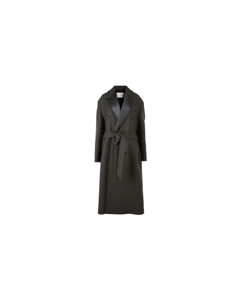 AMI Paris JACKEN & MÄNTEL - Mäntelauf YOOX.COM Braungrau