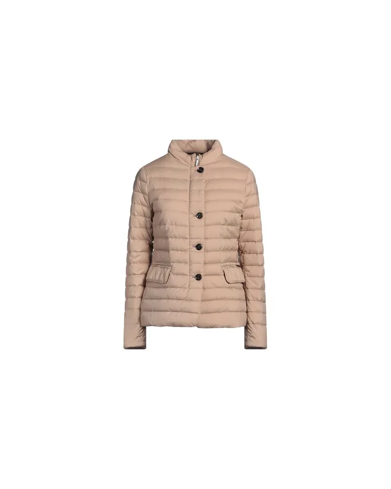 MOORER JACKEN & MÄNTEL - Pufferjacken & Daunenjackenauf YOOX.COM Beige