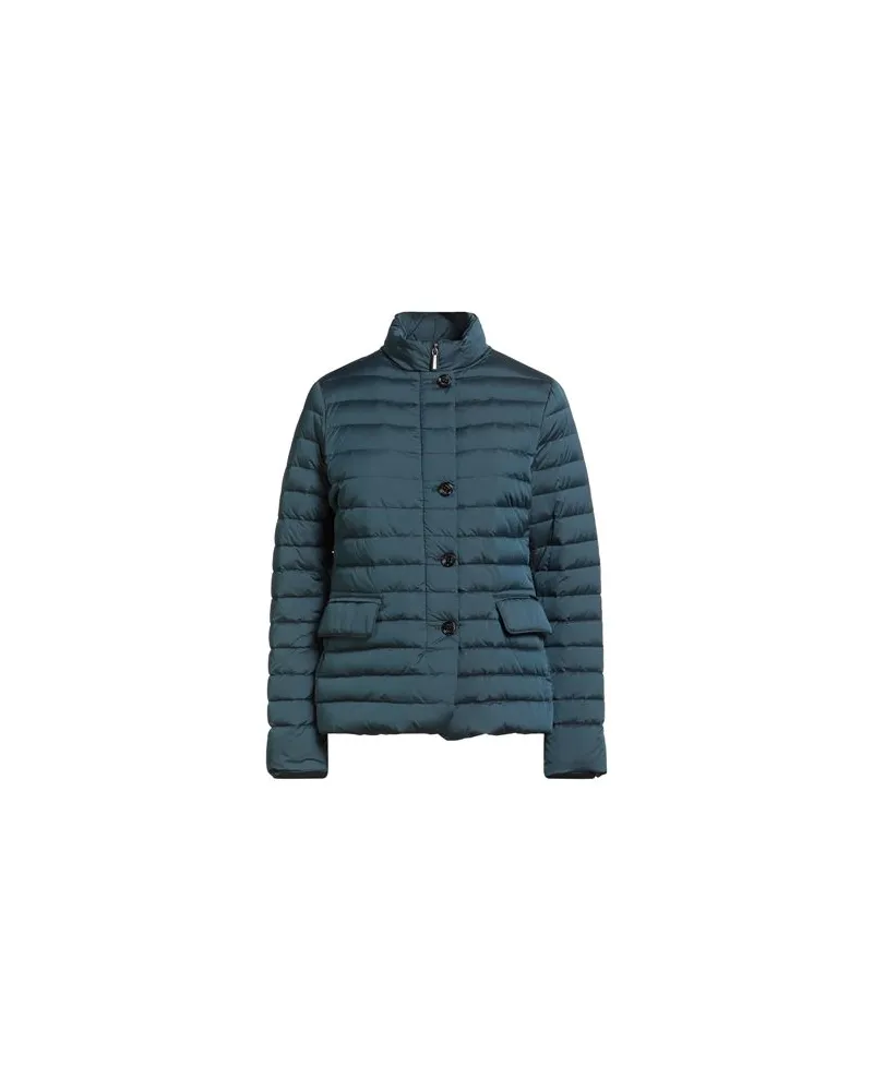 MOORER JACKEN & MÄNTEL - Pufferjacken & Daunenjackenauf YOOX.COM Taubenblau