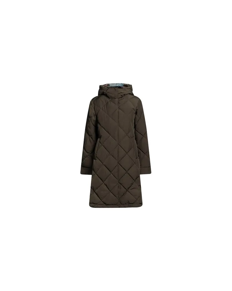 Puntododici JACKEN & MÄNTEL - Pufferjacken & Daunenjackenauf YOOX.COM Militärgrün