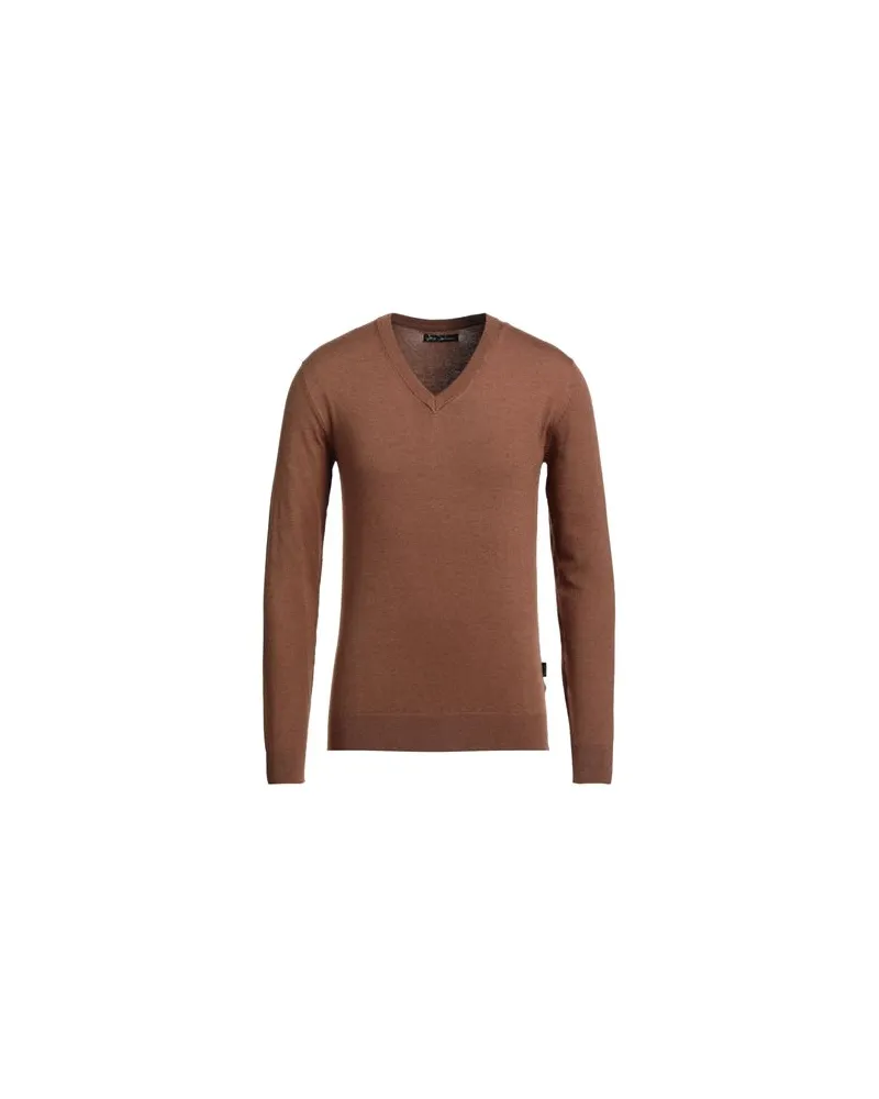 YES ZEE by Essenza STRICKWAREN - Pulloverauf YOOX.COM Braun