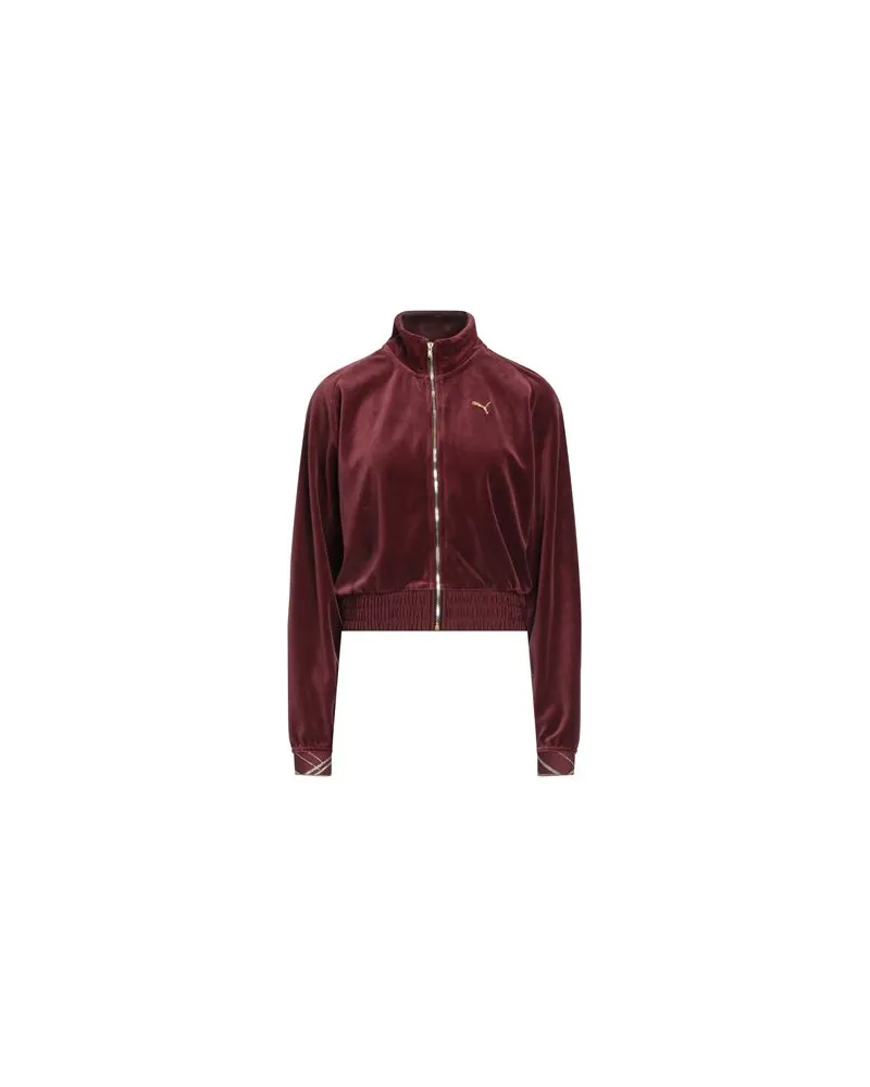Puma TOPS - Sweatshirtsauf YOOX.COM Pflaume