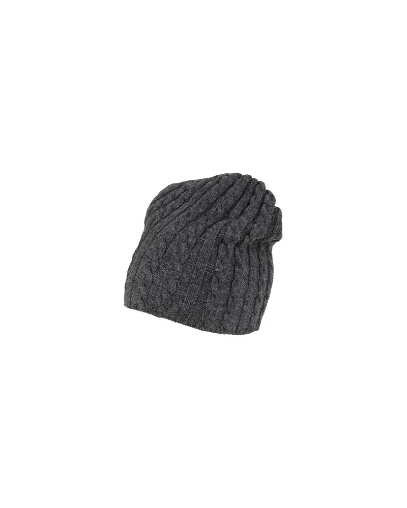 Yohji Yamamoto ACCESSOIRES - Mützen & Hüteauf YOOX.COM Braungrau