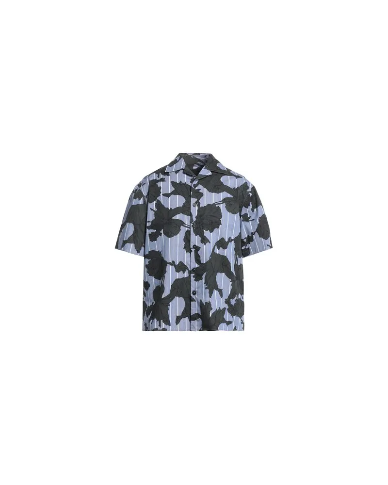 Neil Barrett TOPS - Hemdenauf YOOX.COM Blau