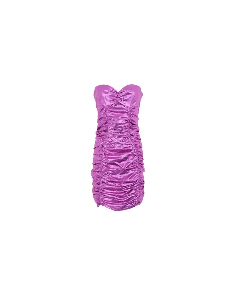 Elisabetta Franchi KLEIDER - Mini-Kleiderauf YOOX.COM Fuchsia