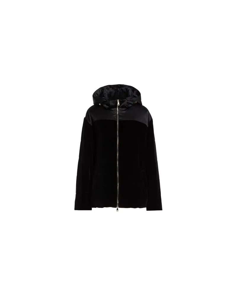 Fabiana Filippi JACKEN & MÄNTEL - Pufferjacken & Daunenjackenauf YOOX.COM Schwarz