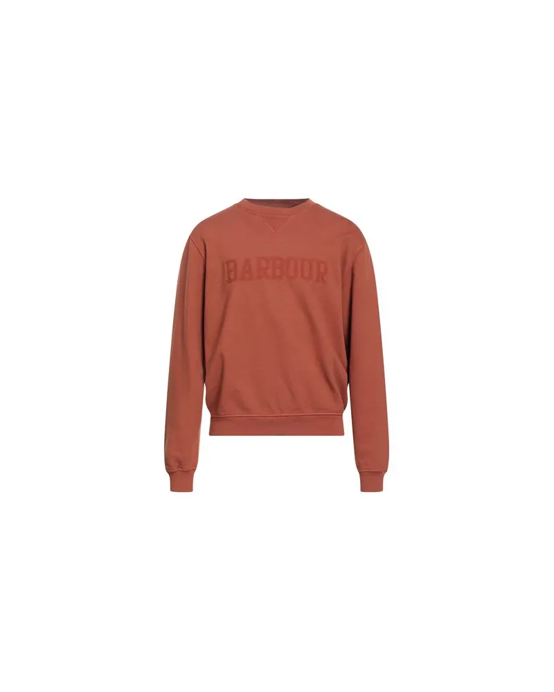 Barbour TOPS - Sweatshirtsauf YOOX.COM Rostrot