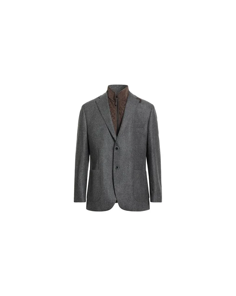 Luigi Bianchi Mantova JACKEN & MÄNTEL - Jacken und Anoraksauf YOOX.COM Braungrau