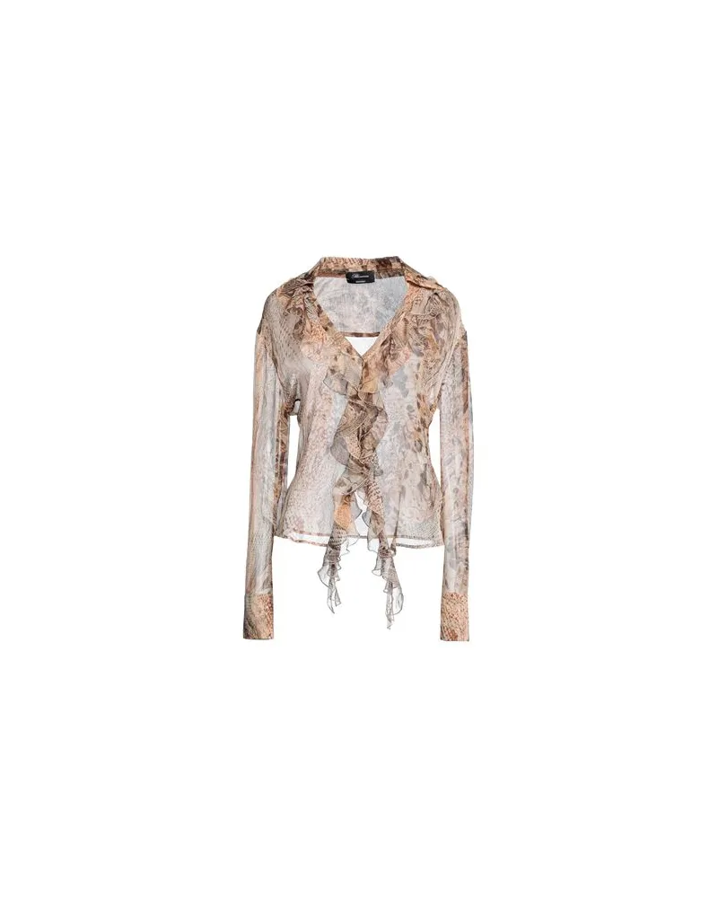 Blumarine TOPS - Hemdenauf YOOX.COM Khaki