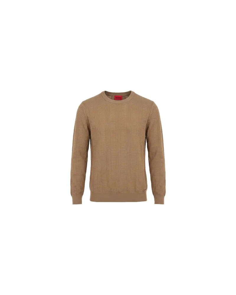 HUGO BOSS STRICKWAREN - Pulloverauf YOOX.COM Sand