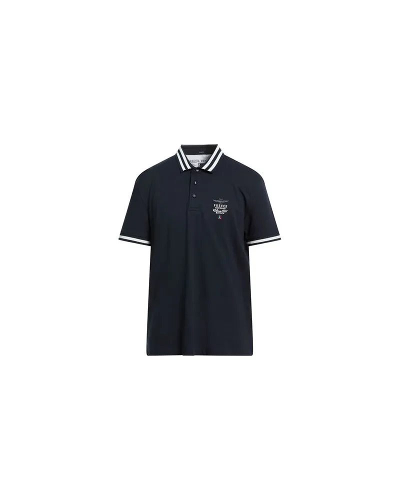 Aeronautica Militare FRECCE TRICOLORI - TOPS - Poloshirtsauf YOOX.COM Nachtblau