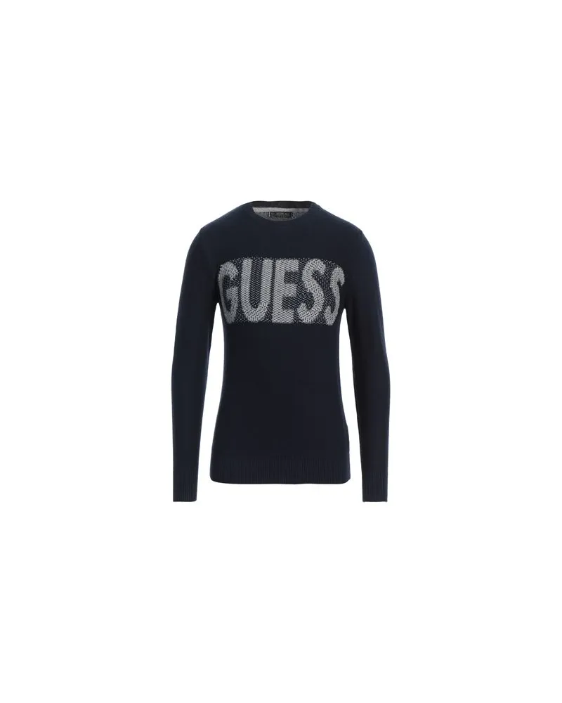 Guess STRICKWAREN - Pulloverauf YOOX.COM Marineblau