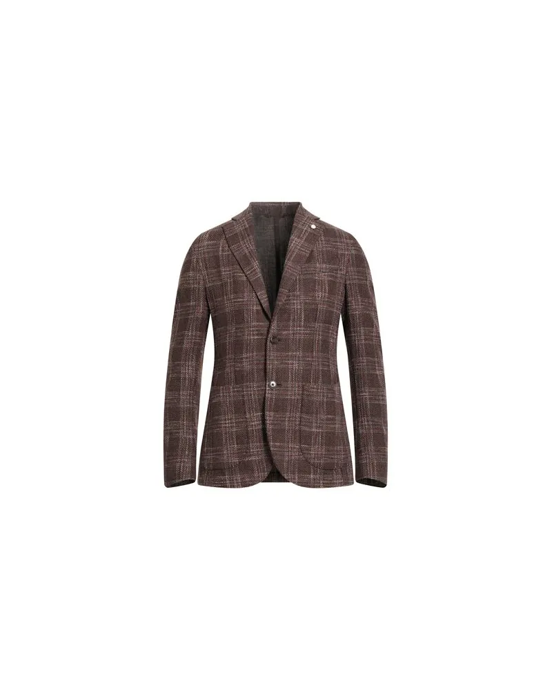 Luigi Bianchi Mantova ROUGH - ANZÜGE und CO-ORDS - Blazersauf YOOX.COM Braun