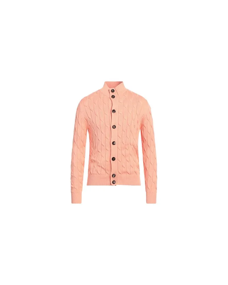 Filippo de Laurentiis STRICKWAREN - Strickjackenauf YOOX.COM Lachs
