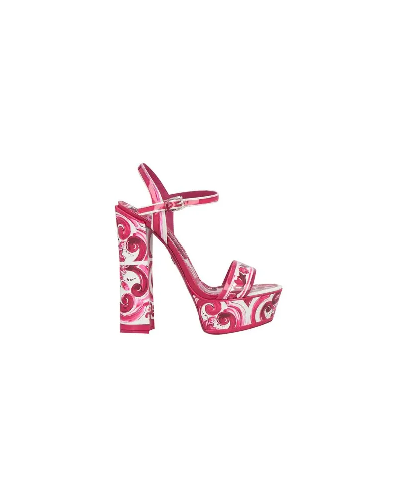 Dolce & Gabbana SCHUHE - Sandalenauf YOOX.COM Fuchsia