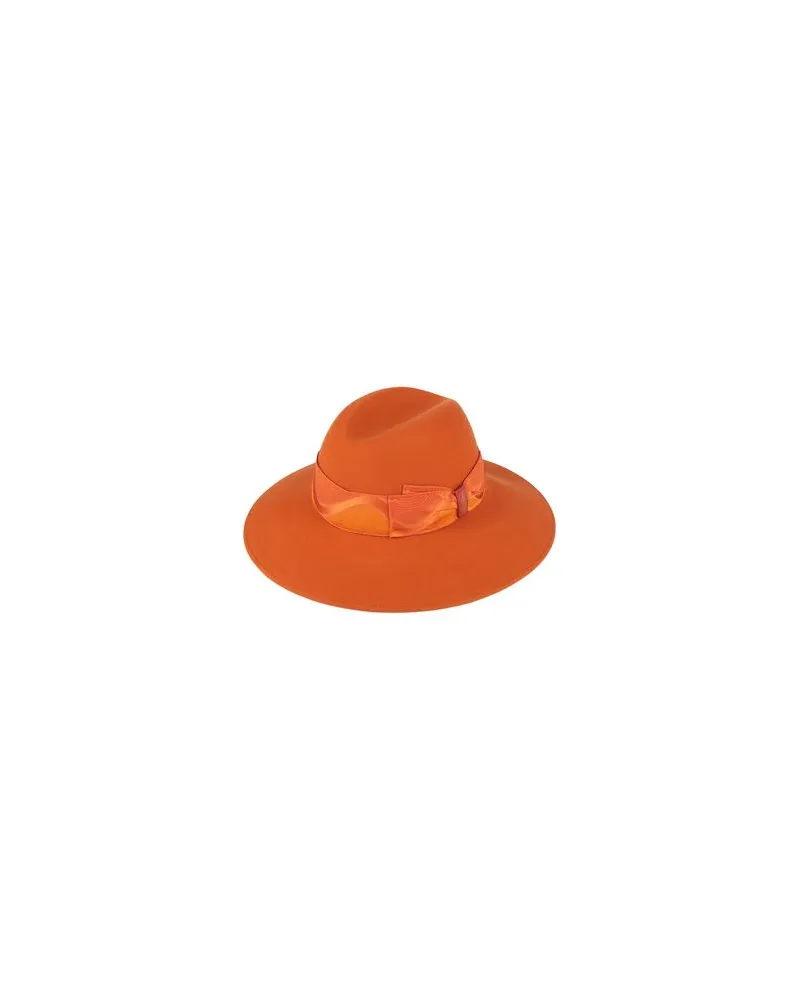 Borsalino ACCESSOIRES - Mützen & Hüteauf YOOX.COM Orange