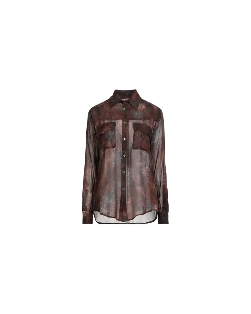Camicettasnob TOPS - Hemdenauf YOOX.COM Braun