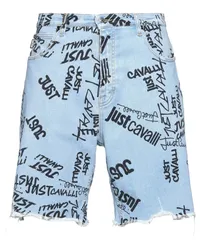 Just Cavalli Jeansshorts Blau