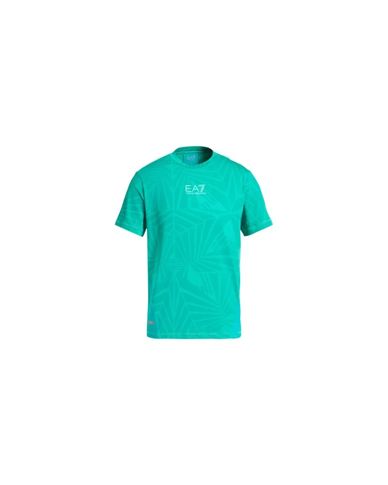 EA7 TOPS - T-shirtsauf YOOX.COM Smaragdgrün