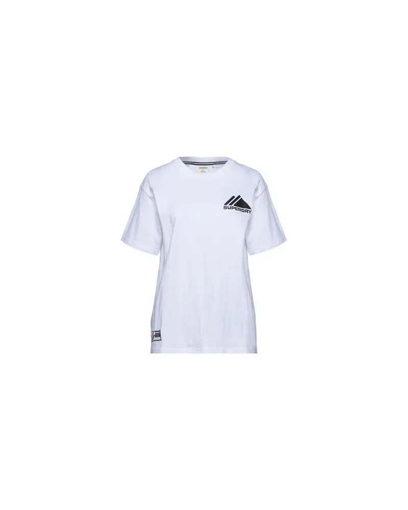 Superdry. TOPS - T-shirtsauf YOOX.COM Weiß