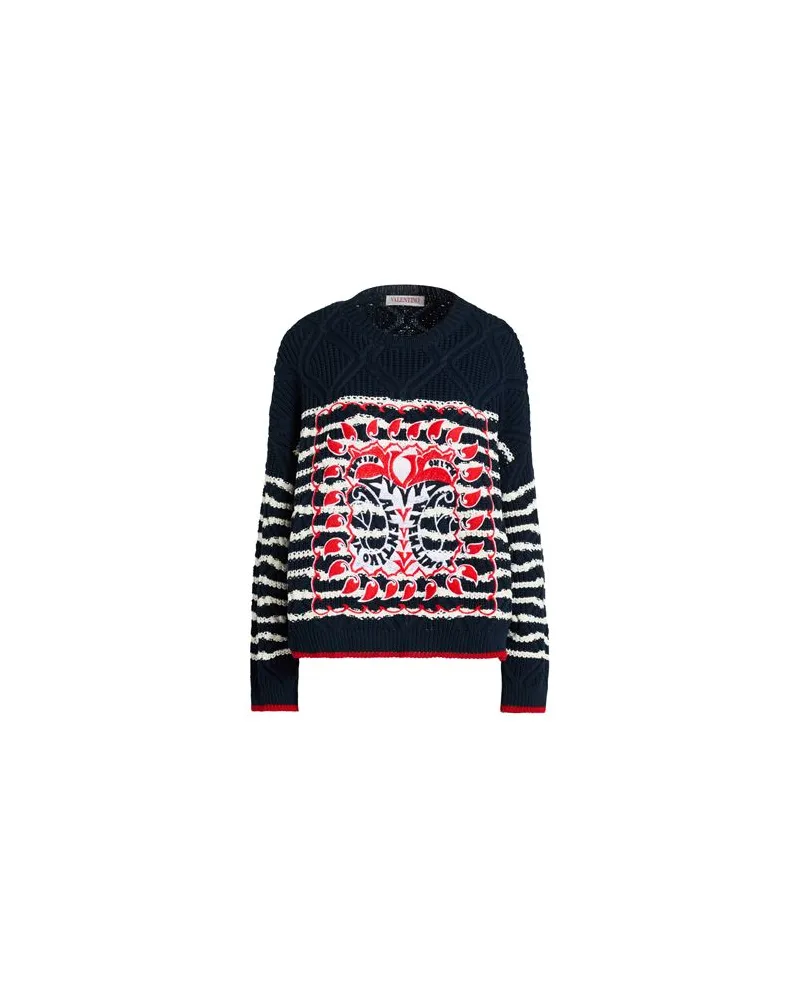 Valentino Garavani STRICKWAREN - Pulloverauf YOOX.COM Nachtblau
