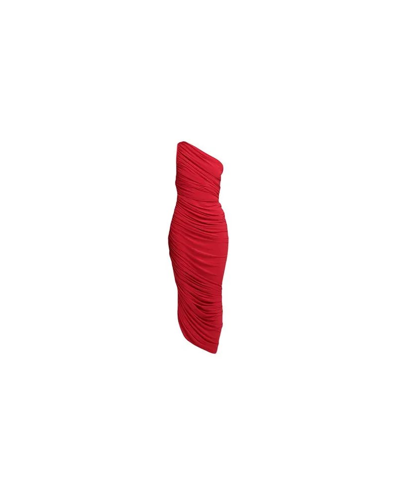Norma Kamali KLEIDER - Midi-Kleiderauf YOOX.COM Rot