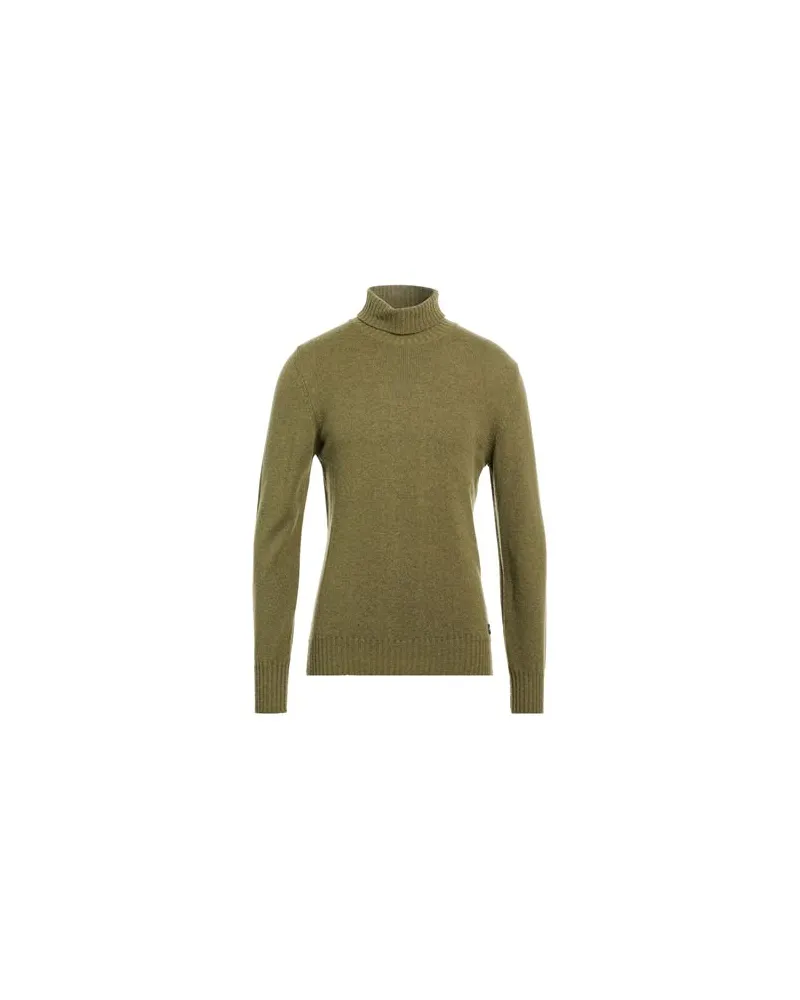 40Weft STRICKWAREN - Rollkragenpulloverauf YOOX.COM Militärgrün