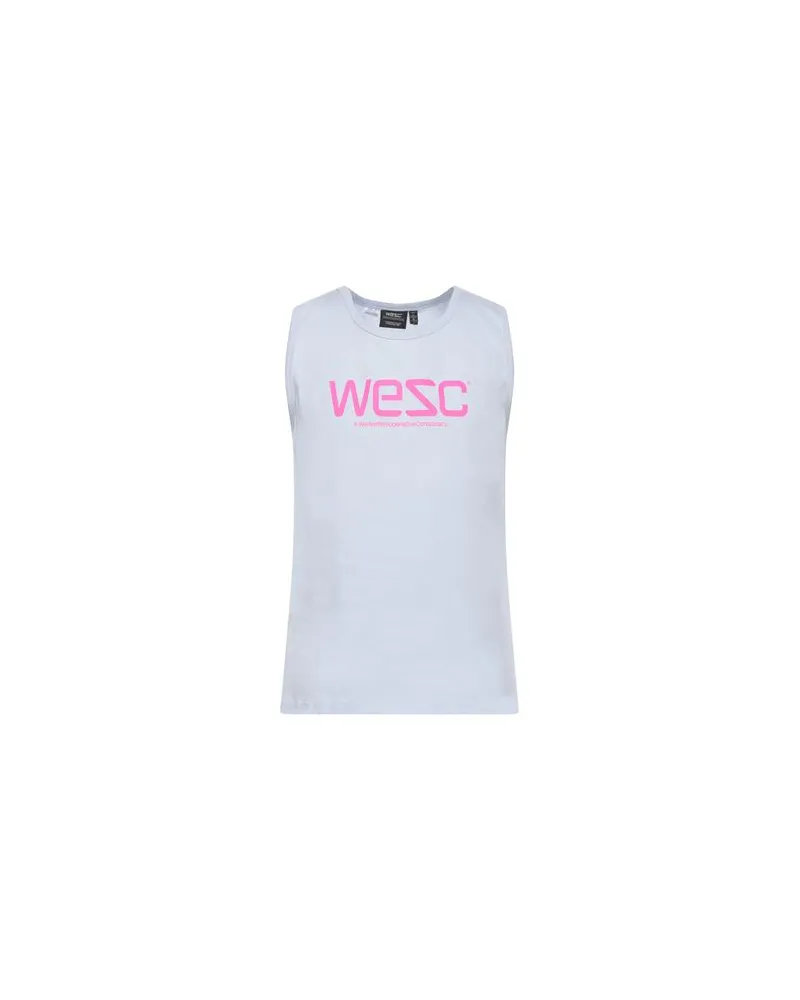 Wesc TOPS - T-shirtsauf YOOX.COM Himmelblau
