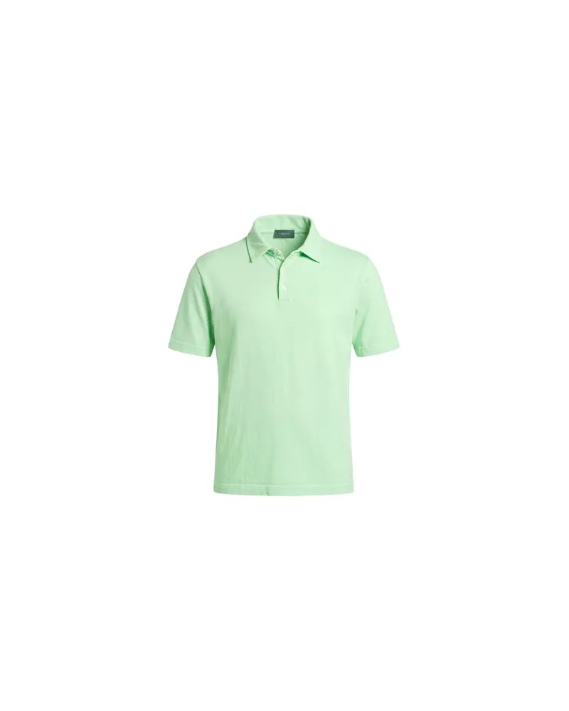 Zanone TOPS - Poloshirtsauf YOOX.COM Säuregrün
