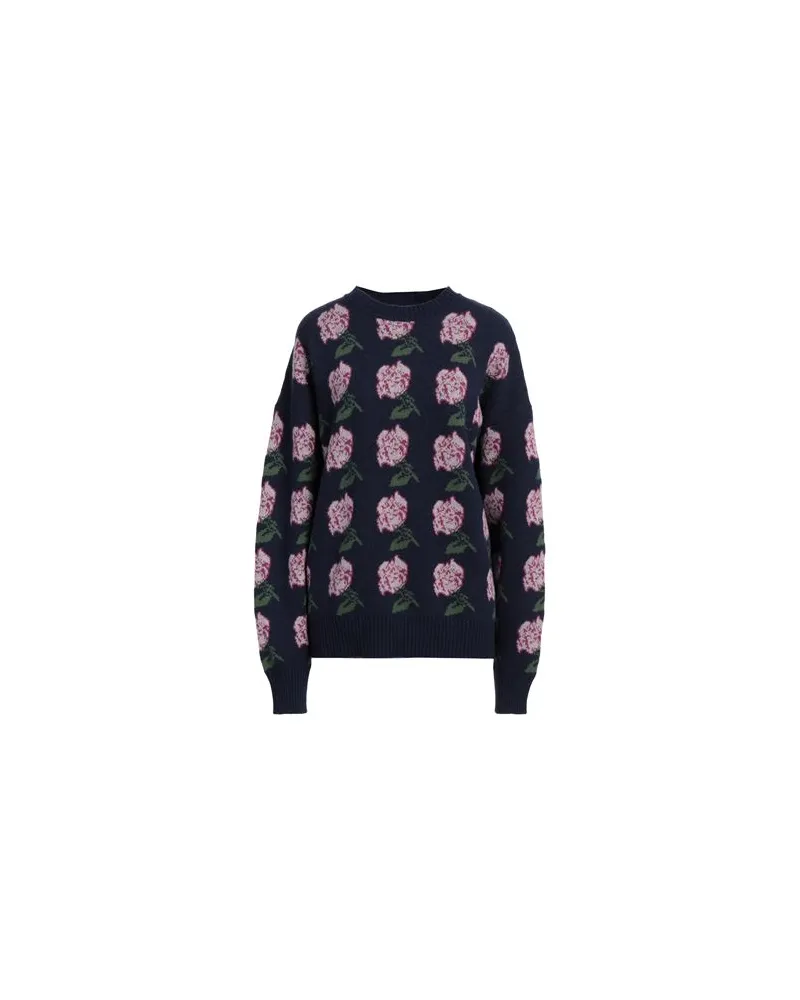MSGM STRICKWAREN - Pulloverauf YOOX.COM Marineblau