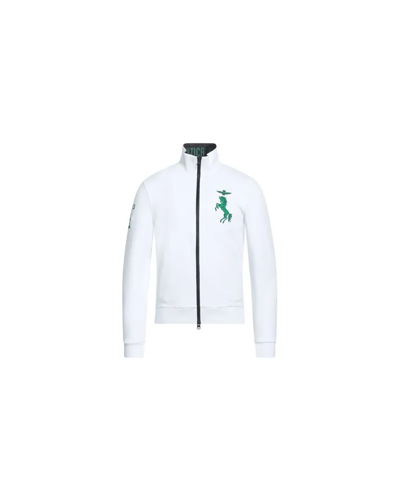 Aeronautica Militare TOPS - Sweatshirtsauf YOOX.COM Weiß
