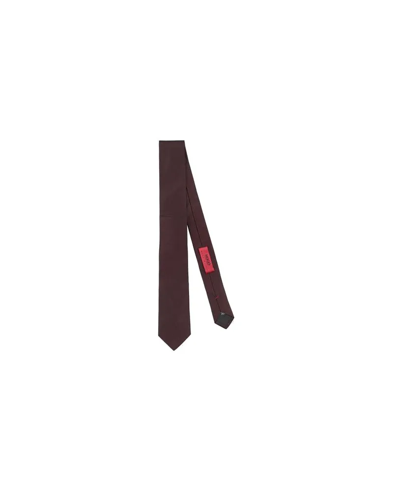 HUGO BOSS ACCESSOIRES - Krawatten & Fliegenauf YOOX.COM Bordeaux