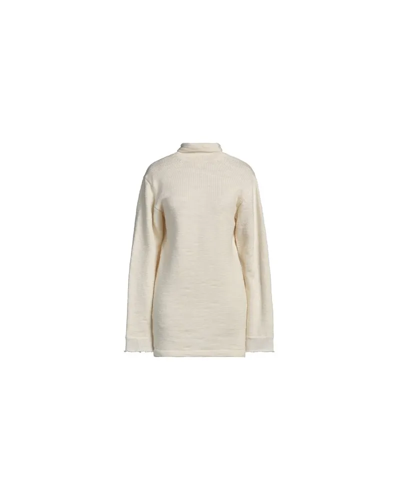 Maison Margiela STRICKWAREN - Rollkragenpulloverauf YOOX.COM Elfenbein