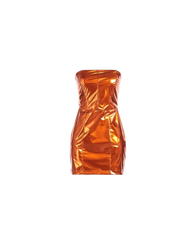 Patrizia Pepe KLEIDER - Mini-Kleiderauf YOOX.COM Orange